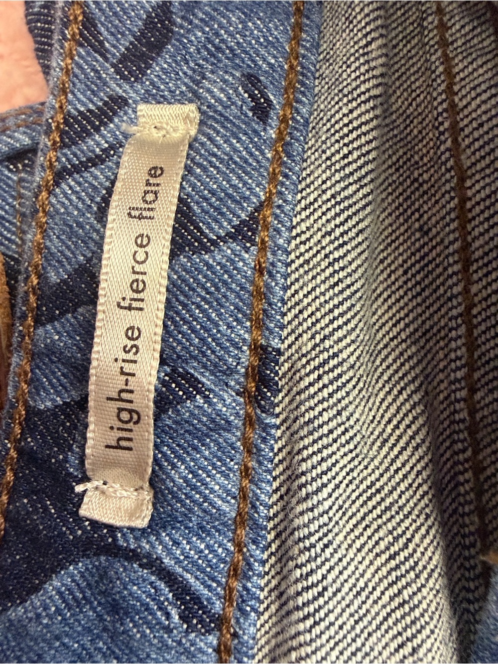 Wrangler Floral High-Rise Fierce Flare Jeans- Size 16 - Picture 4 of 12